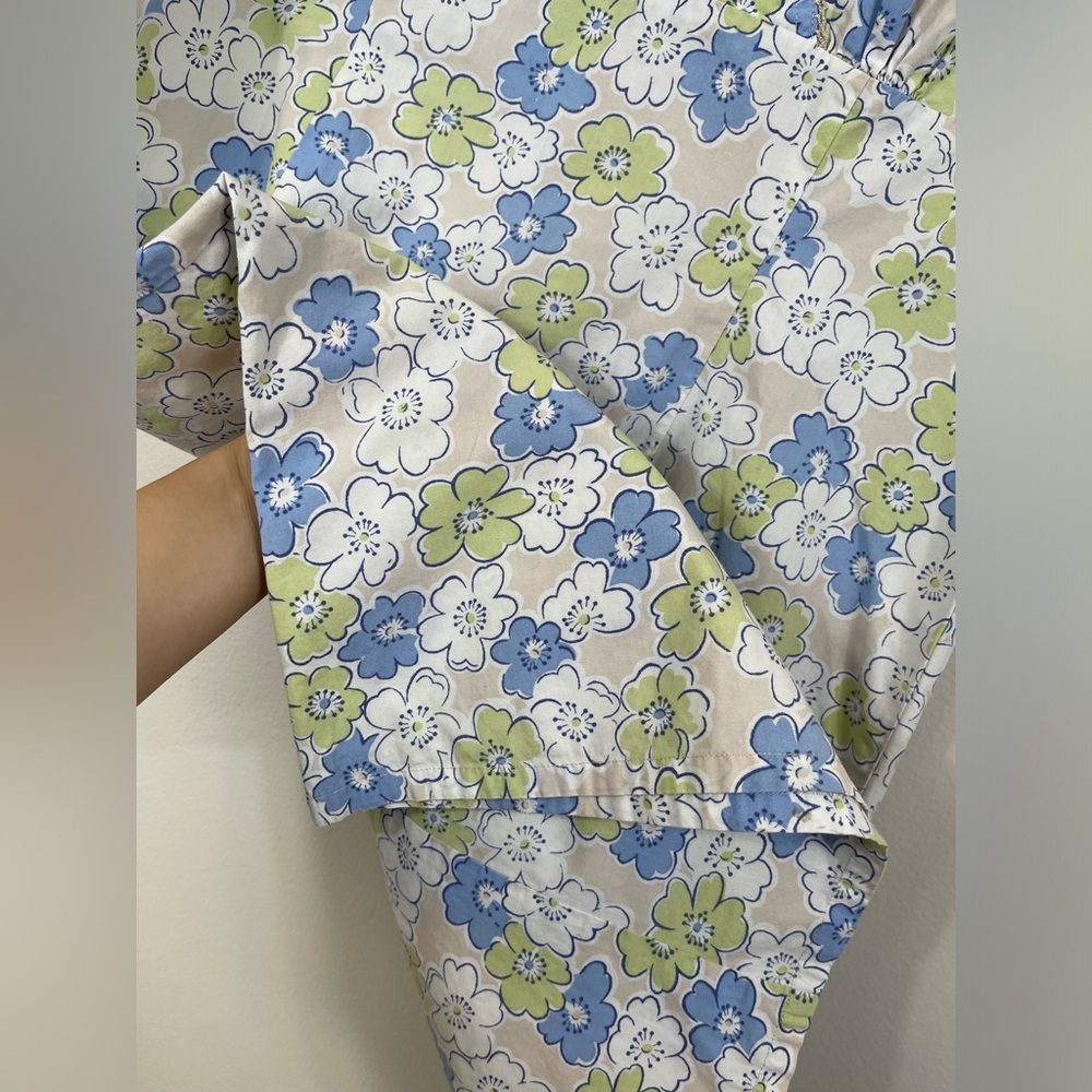 Faded Glory Authentic 1972 Vintage Floral Sleeveless Dress Cotton Size 14 - Picture 5 of 14